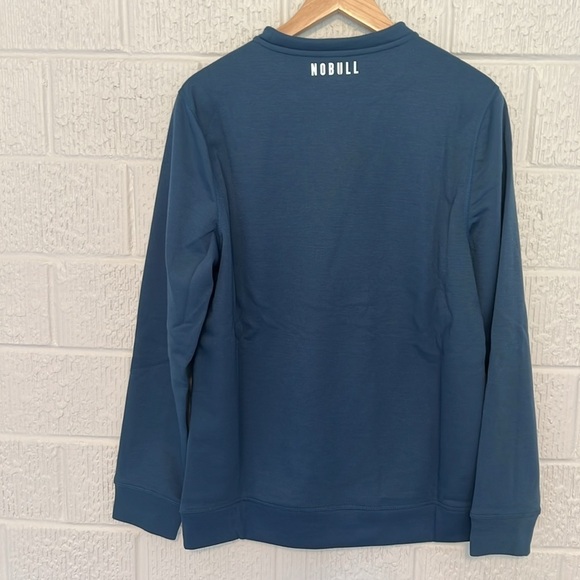 Nobull Men's CrossFit Crew Sweatshirt Blue Size Medium New With tags NWT - Picture 5 of 12